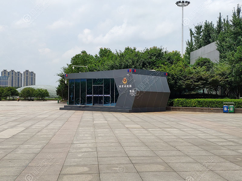 江西南昌高铁站广场联勤警务站